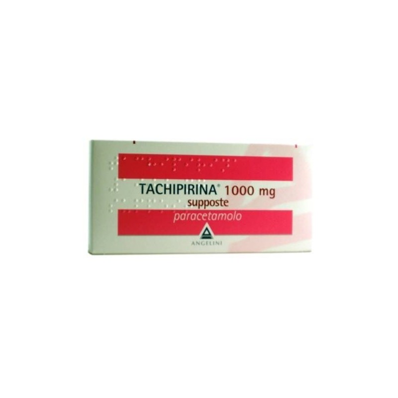 Angelini Tachipirina Adulti 1000 Mg Supposte Paracetamolo