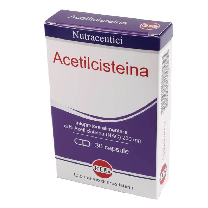 Kos Acetilcisteina 30 Capsule 6 G