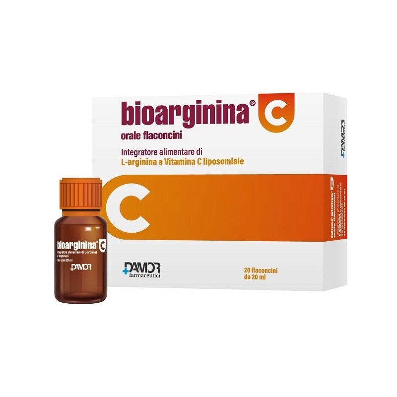 Farmaceutici Damor Bioarginina C Orale 20 Flaconcini