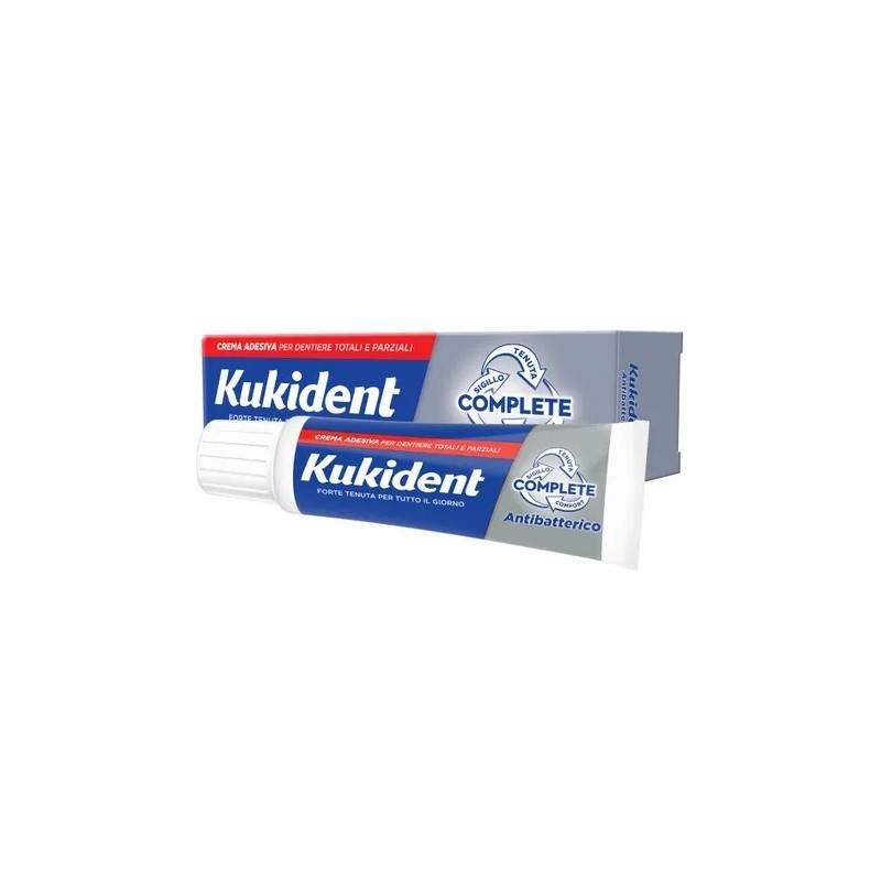 Procter & Gamble Kukident Antibatterico Crema Adesiva Dentiere 40 G