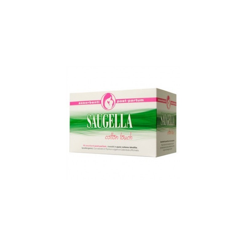Meda Pharma Saugella Cotton Touch Assorbenti Postpartum 10 Pezzi