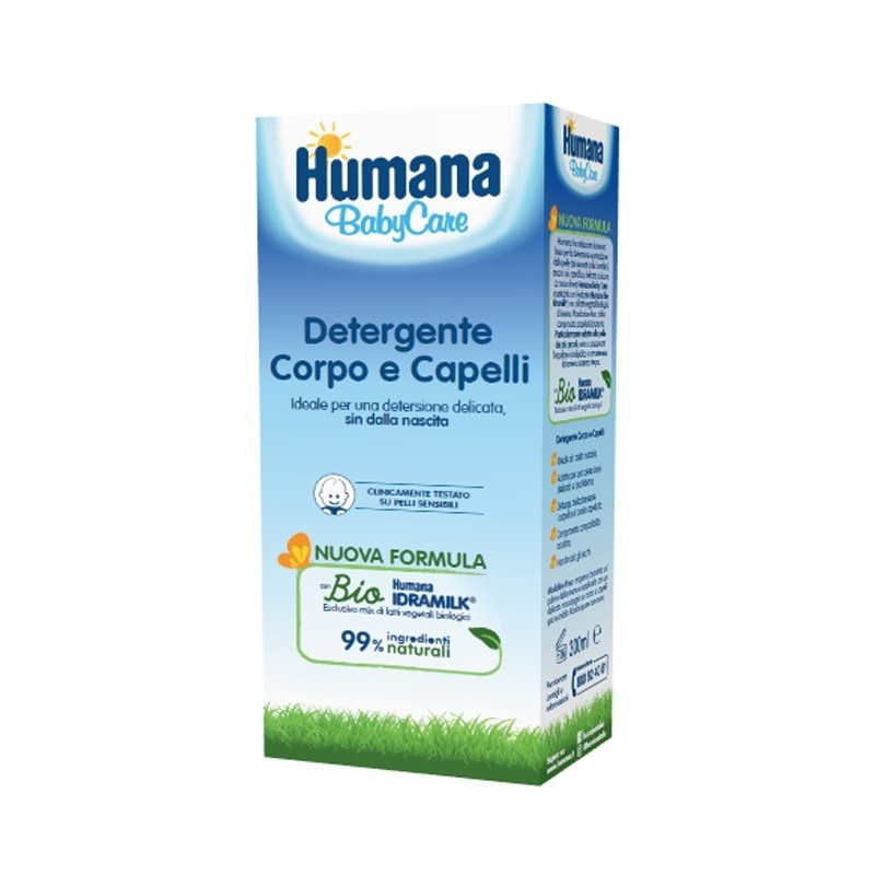 Humana Italia Humana Baby Care Detergente Corpo&capelli 300 Ml
