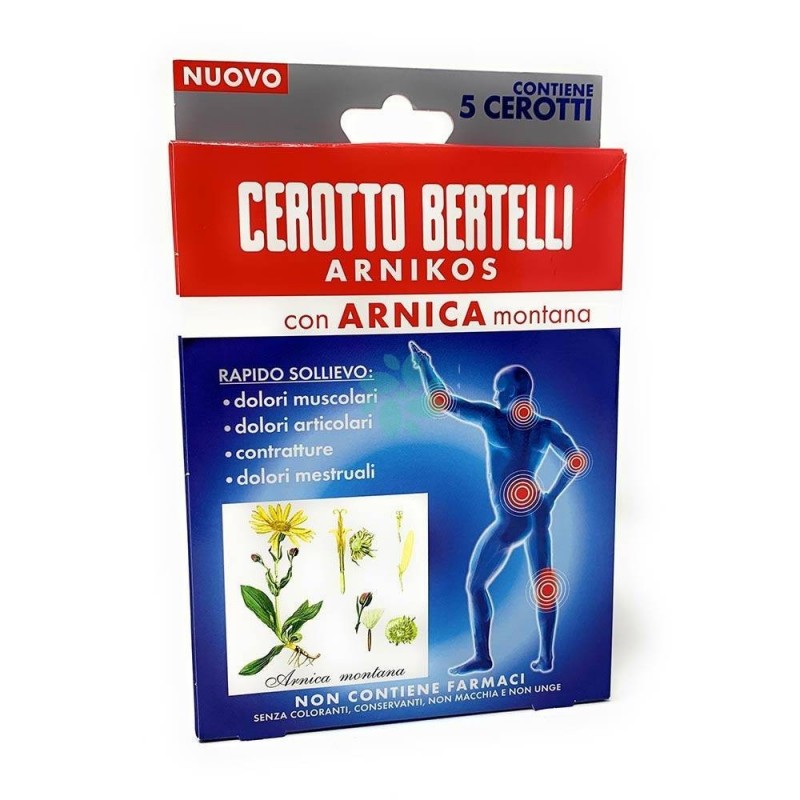 Kelemata Bertelli Cerotto Arnikos Astuccio 5 Pezzi