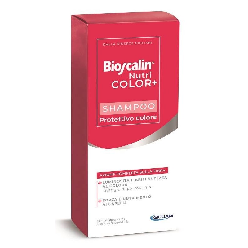 Giuliani Bioscalin Nutricolor Plus 6,3 Biondo Scuro Dorato Crema Colorante 40 Ml + Rivelatore Crema 60 Ml + Shampoo 12 Ml + Trat