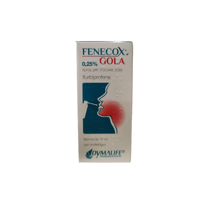 Dymalife Pharmaceutical Fenecox 0,25% Collutorio Fenecox 0,25% Spray Per Mucosa Orale