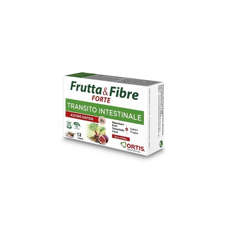 Ortis Laboratoires Pgmbh Frutta & Fibre Forte 12 Cubetti