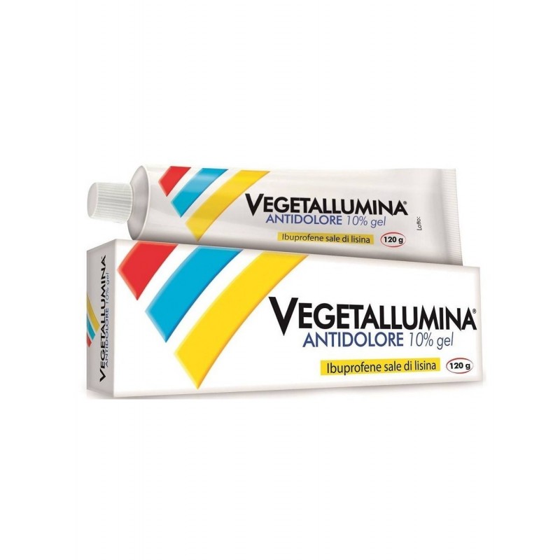 Pietrasanta Pharma Vegetallumina Antidolore 10% Gel Ibuprofene Sale Di Lisina