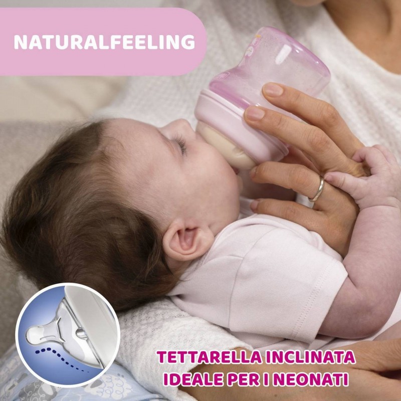Biberon in Vetro per Neonati Feel Good (0+ mesi) - MAM Baby