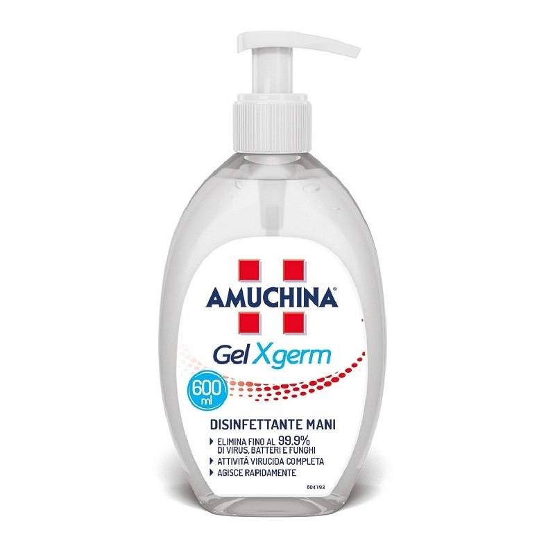 Angelini Amuchina Gel X-germ Disinfettante Mani 600 Ml It