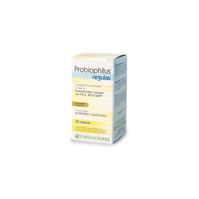 Farmaderbe Probiophilus Regulas 30 Capsule