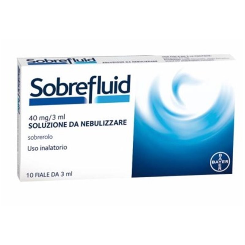 Pharmaidea Sobrefluid 40mg/3ml Soluzione Da Nebulizzare Sobrerolo
