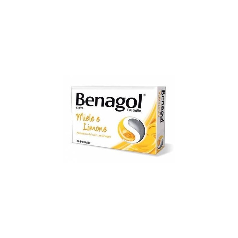 Reckitt Benckiser H. Benagol 1,2 Mg + 0,6 Mg Pastiglie Gusto Ginger E Spezie Benagol 1,2 Mg + 0,6 Mg Pastiglie Gusto Miele E Lim