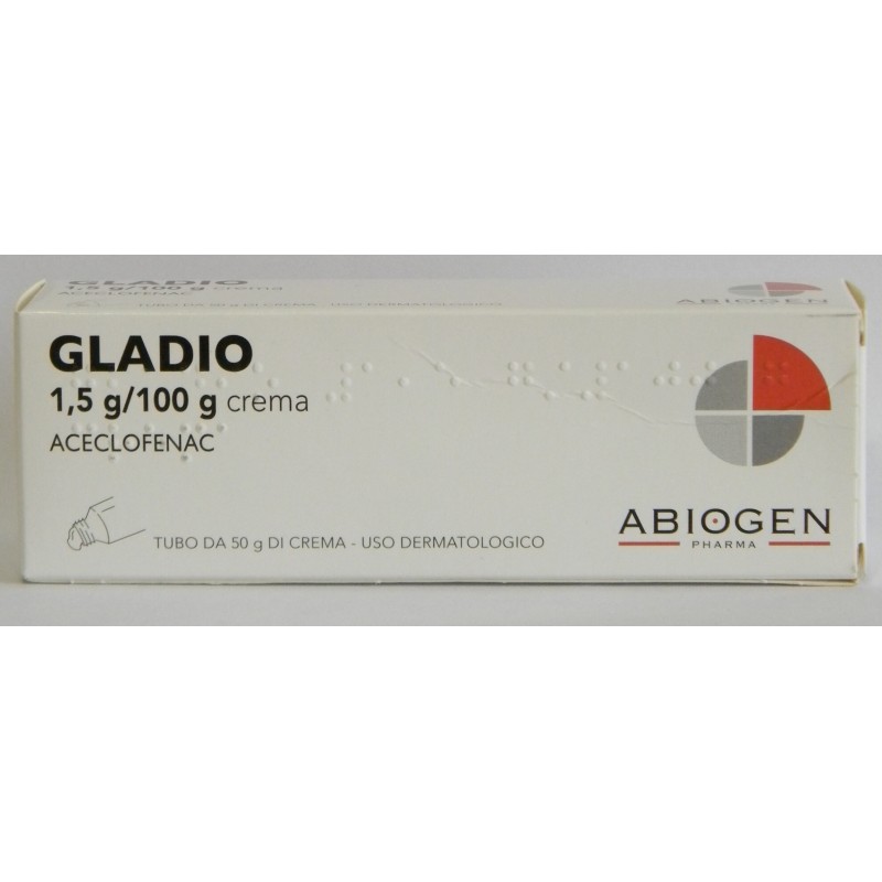 Abiogen Pharma Gladio 1,5 G/100 G Crema Aceclofenac