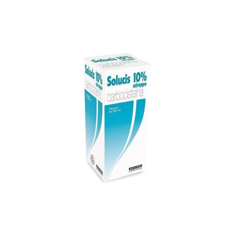 Aesculapius Farmaceutici Solucis 50 Mg/ml Sciroppo Solucis 100 Mg/ml Sciroppo Carbocisteina