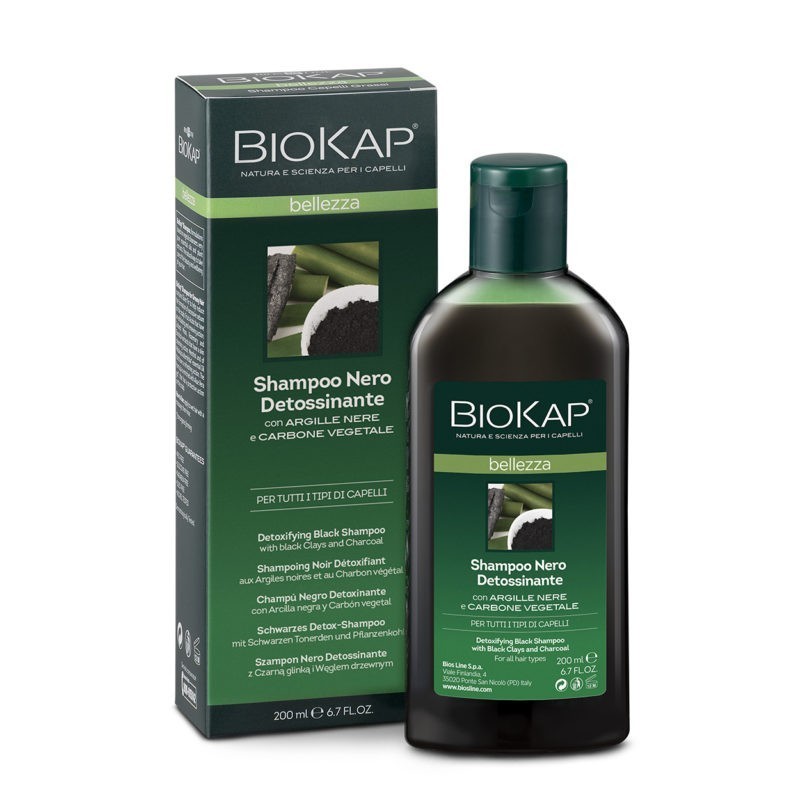Bios Line Biokap Shampoo Nero Detossinante 200 Ml