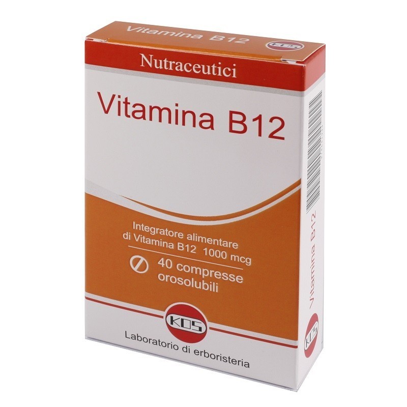 Kos Vitamina B12 1000 Mcg 40 Compresse