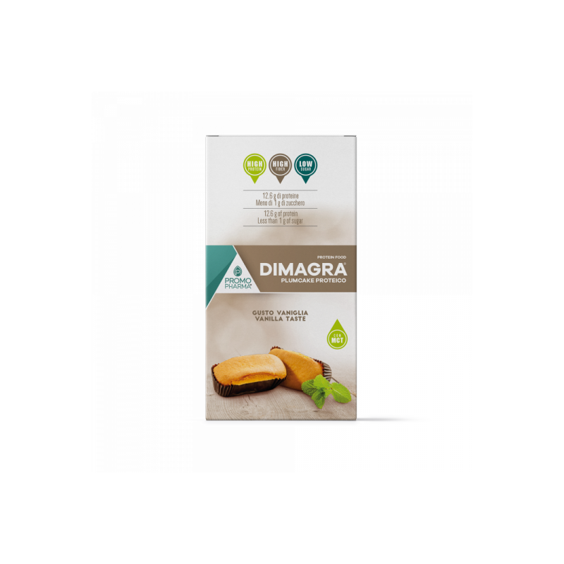 Promopharma Dimagra Plumcake Vaniglia 140 G