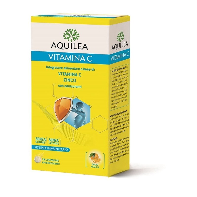 Uriach Italy Aquilea Vitamina C 14 Compresse Effervescenti Bipack