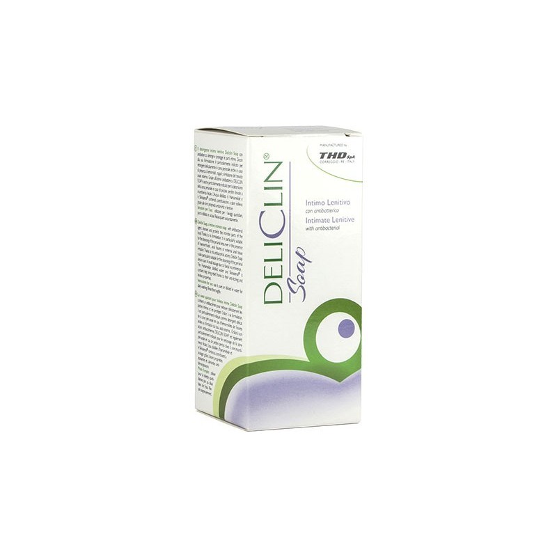 Thd Deliclin Soap Detergente Intimo Lenitivo Con Antibatterico 200 Ml