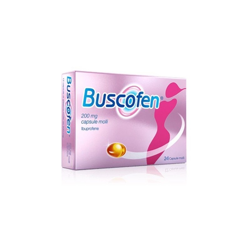 Buscofen 200 Mg - 24 Capsule molli