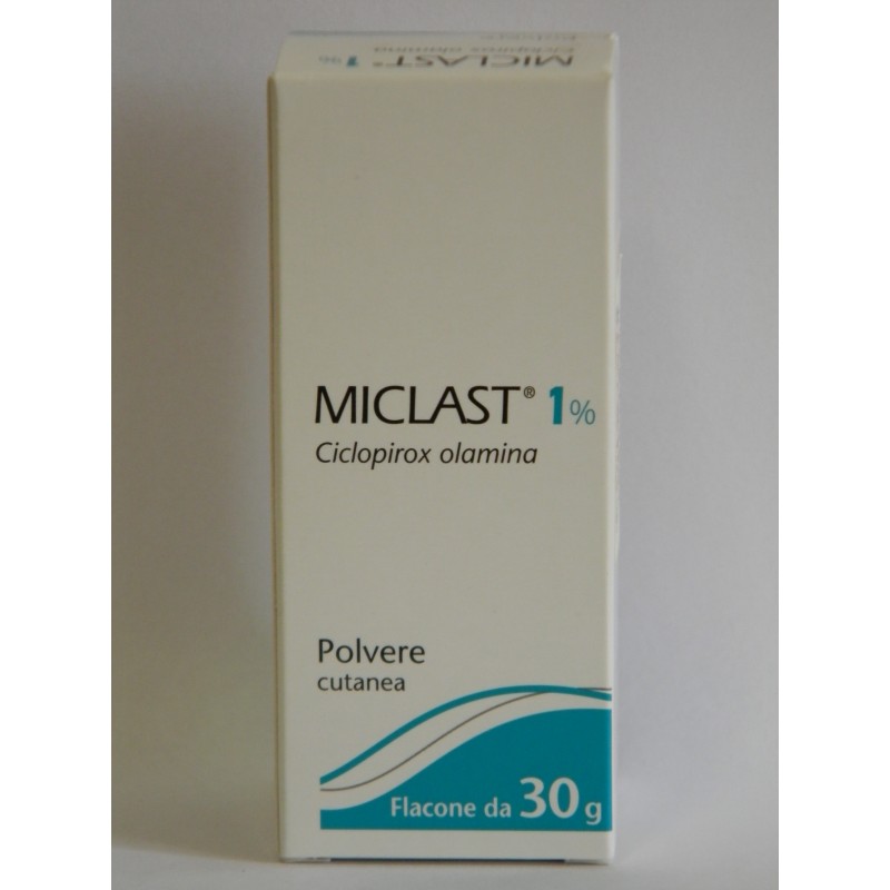 Pierre Fabre Italia Miclast 1% Crema Miclast 1% Polvere Cutanea Miclast 1% Soluzione Cutanea Ciclopirox Olamina