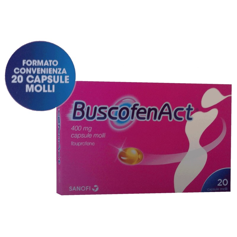 Buscofenact 400 Mg - 20 Capsule Molli