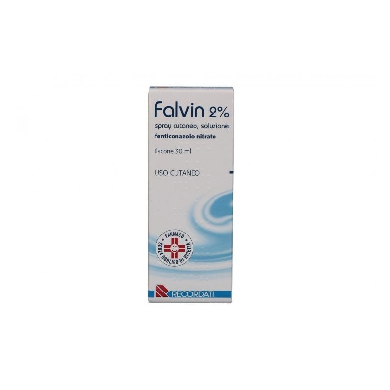 Recordati Falvin 2% Crema Falvin 2% Spray Cutaneo, Soluzione Fenticonazolo Nitrato