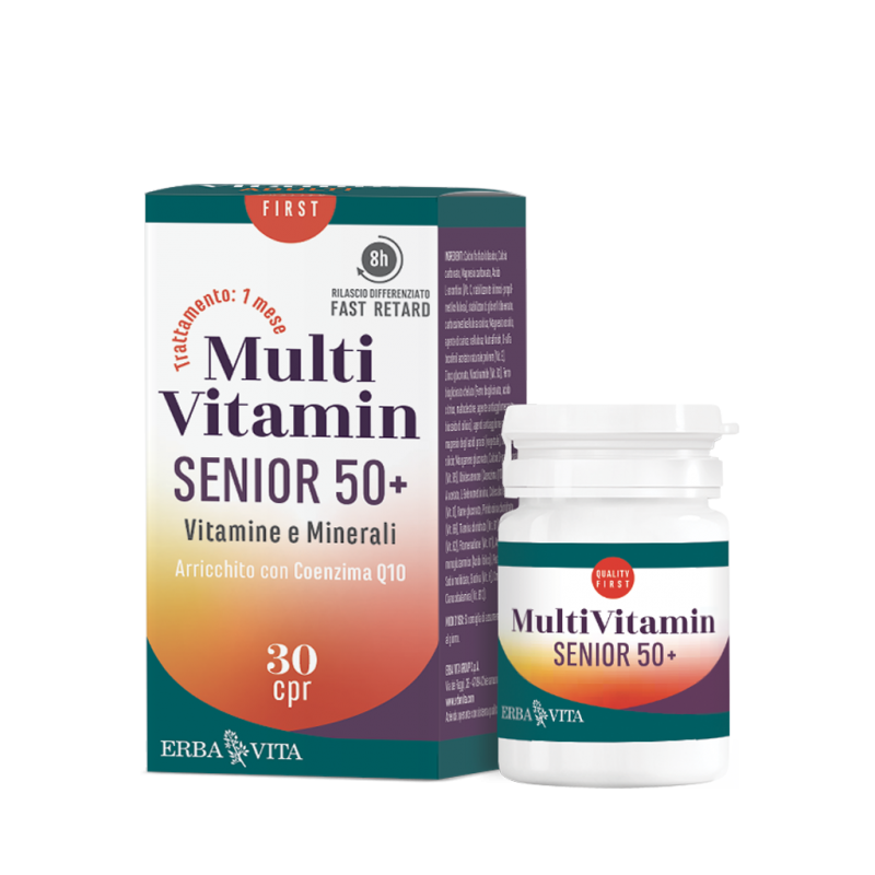 Erba Vita Group Multi Vitamin Senior 50+ 30 Compresse
