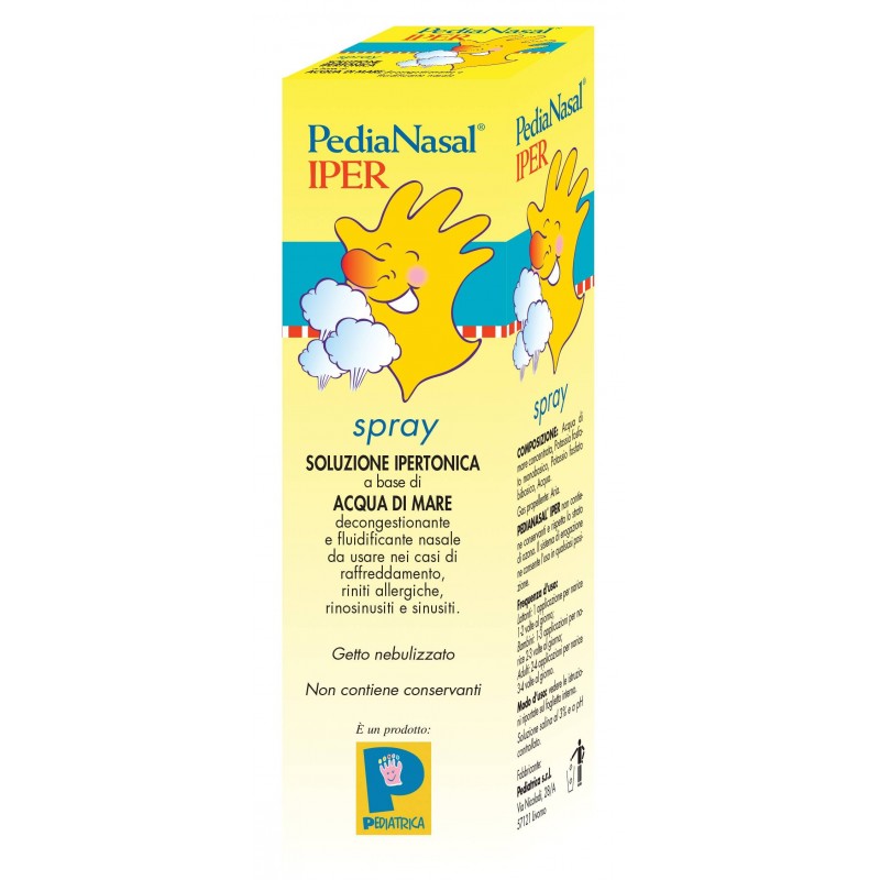 Pediatrica Pedianasal Spray Ipertonico 100 Ml