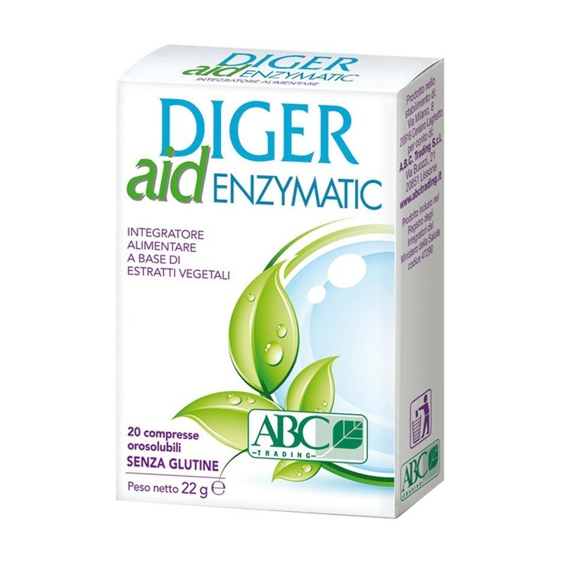 A. B. C. Trading Diger Aid Enzymatic 20 Compresse