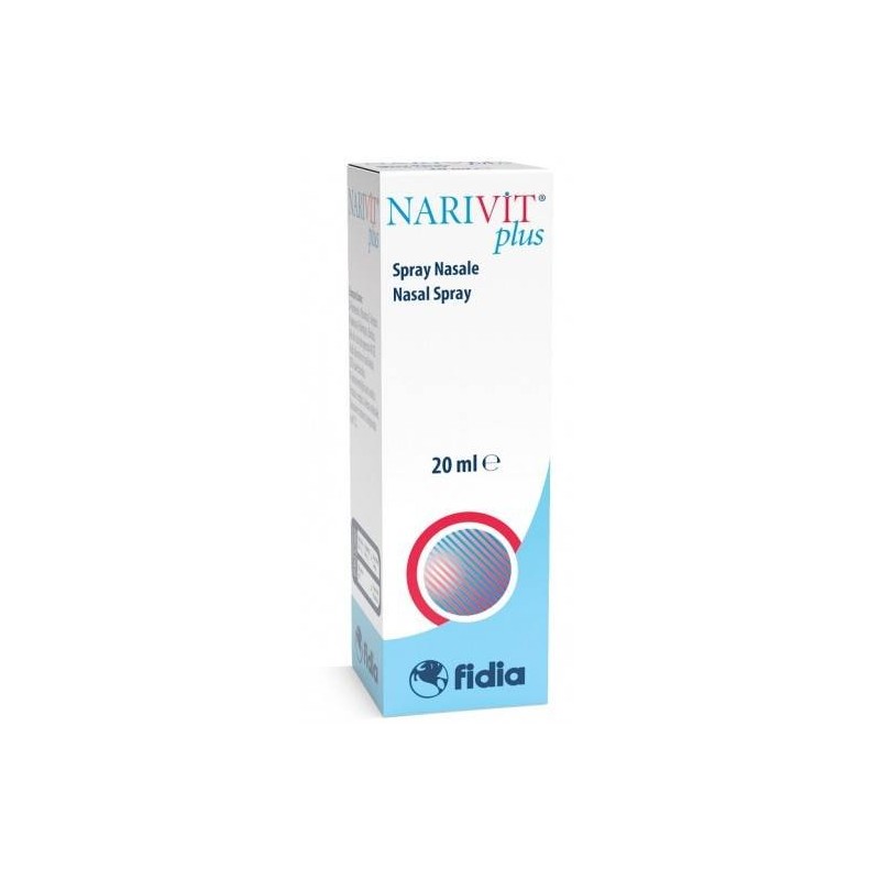 Fidia Farmaceutici Narivit Plus Spray Nasale 20 Ml Con Acido Ialuronico Cross-linkato D-pantenolo Biotina Vitamina E Vitamina E