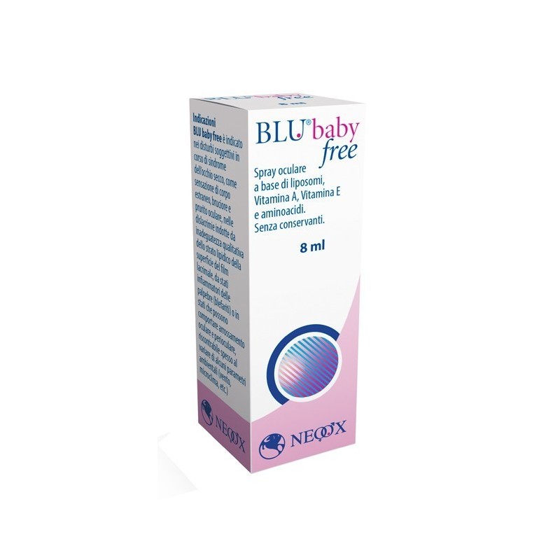 Fidia Farmaceutici Blu Baby Free Collirio Soluzione Oftalmica Spray 8 Ml