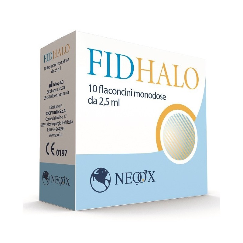 Fidia Farmaceutici Fidhalo 10 Flaconcini Monodose Da 2,5 Ml