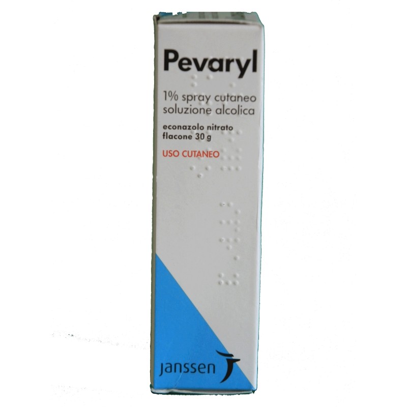 Karo Pharma Pevaryl 1% Spray Cutaneo, Soluzione Alcolica Econazolo Nitrato