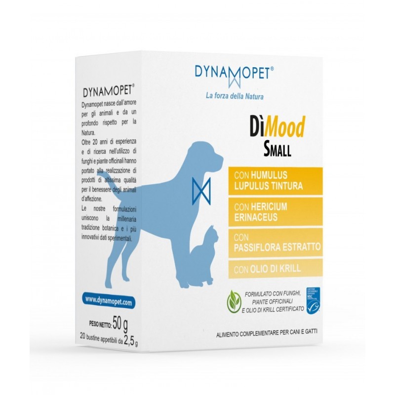 Dynamopet Dimood Small 20 Bustine Da 2,5 G