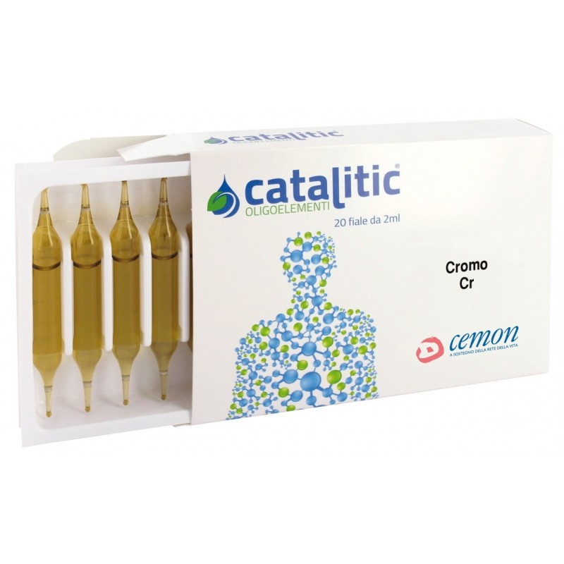 Cemon Catalitic Oligoelementi Cromo Crema 20 Fiale Da 2 Ml
