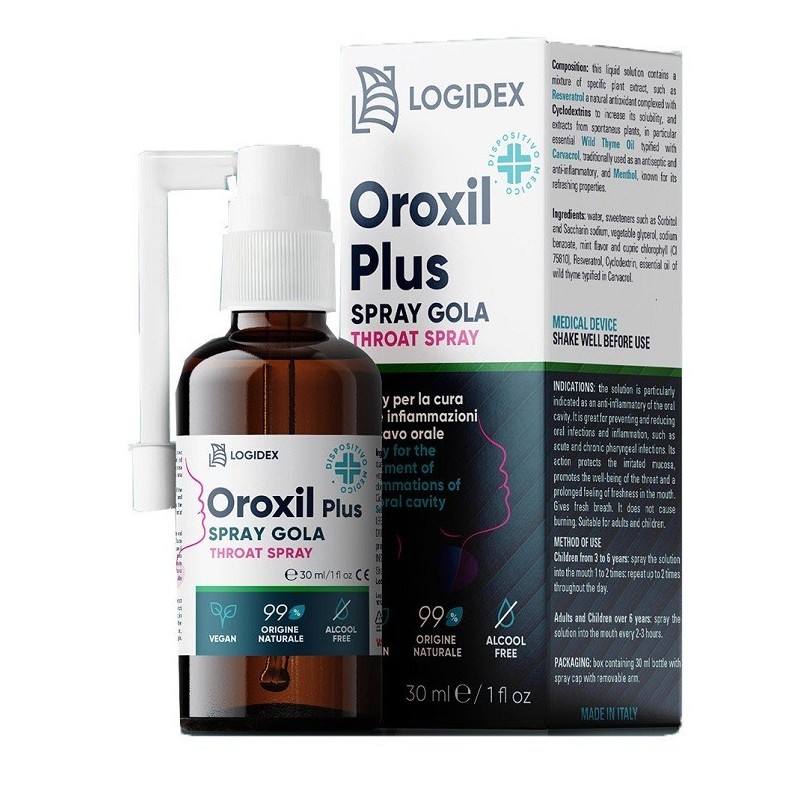 Logidex Oroxil Plus Spray Gola 50 Ml