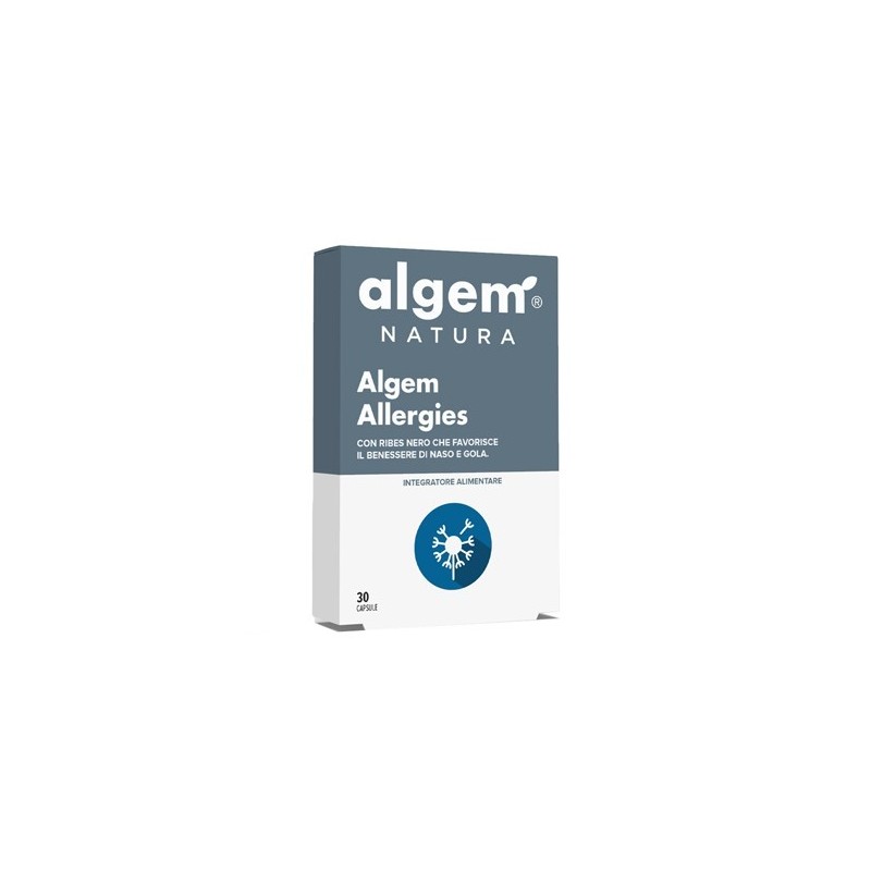 Algem Natura Algem Allergies 30 Capsule Da 400 Mg