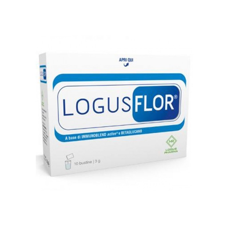 Logus Pharma Logusflor 10 Bustine 3 Grammi