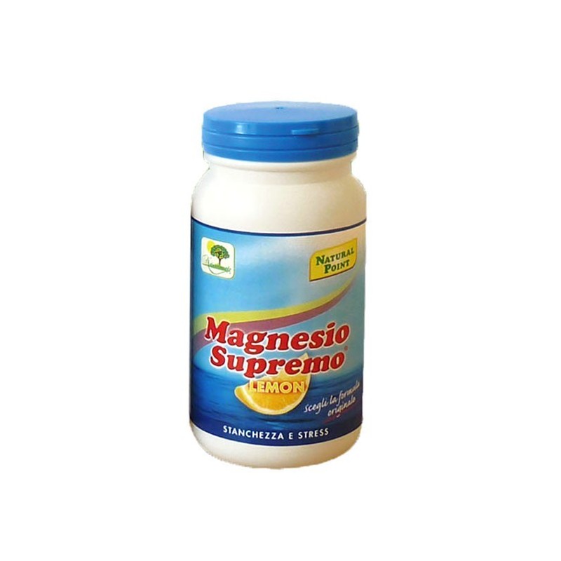 Natural Point Magnesio Supremo Limone Polvere 150 G
