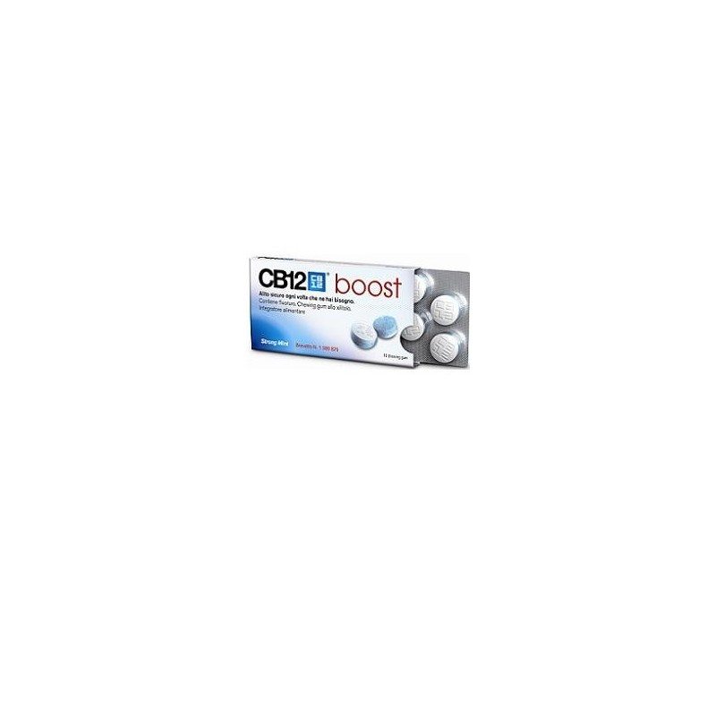 Meda Pharma Cb12 Boost 10 Chewing-gum Zinco E Fluoruro New Formulation