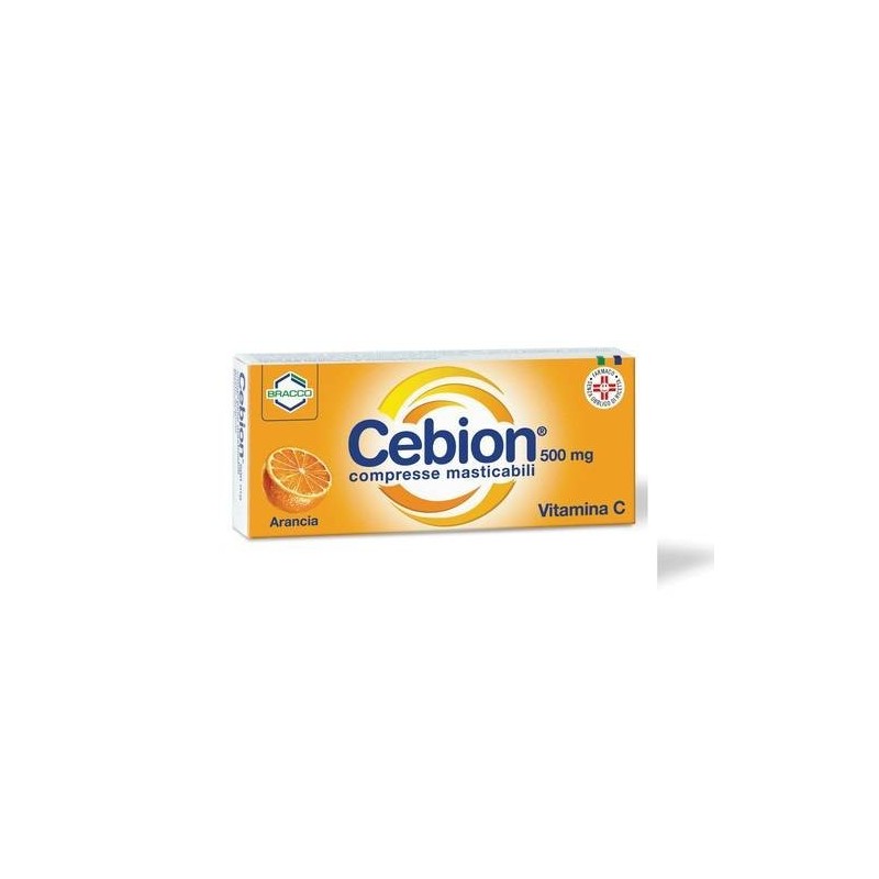 Cebion Vitamina C 500 mg 20 Compresse Masticabili