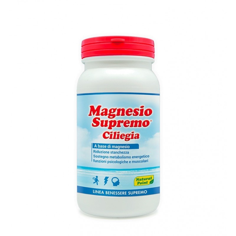Natural Point Magnesio Supremo Ciliegia Polvere 150 G