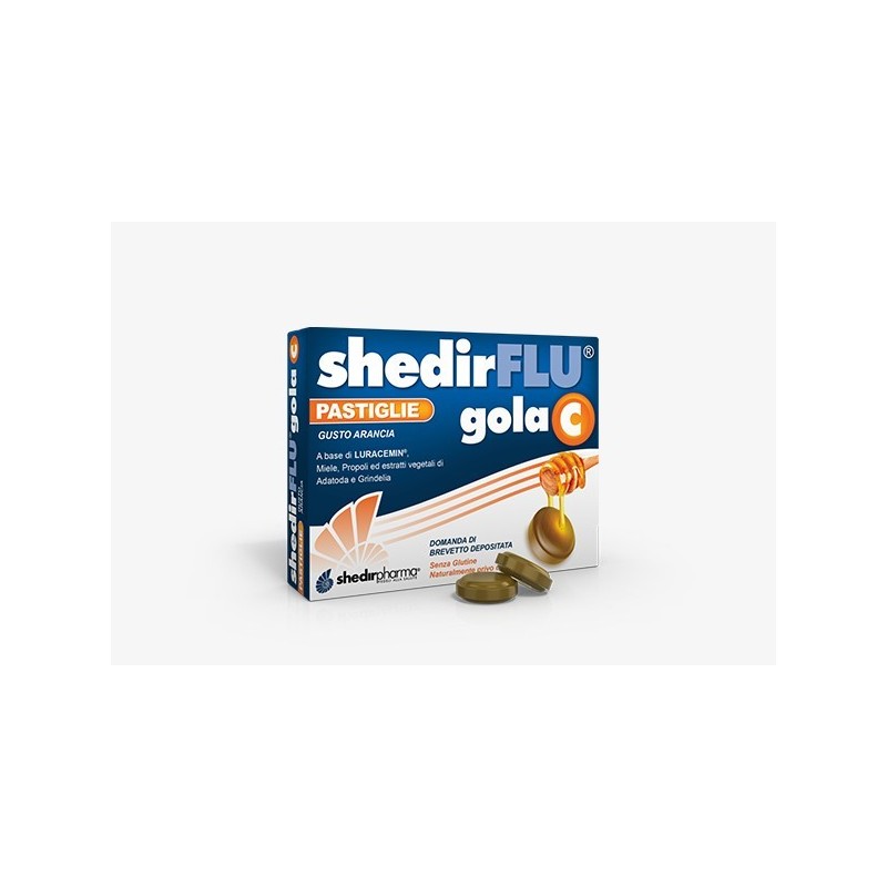 Shedir Pharma Unipersonale Shedirflu Gola C Arancia 48 Pastiglie