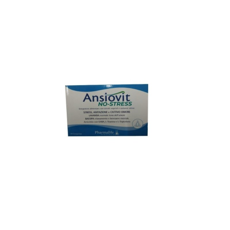 Pharmalife Research Ansiovit No Stress 30 Compresse