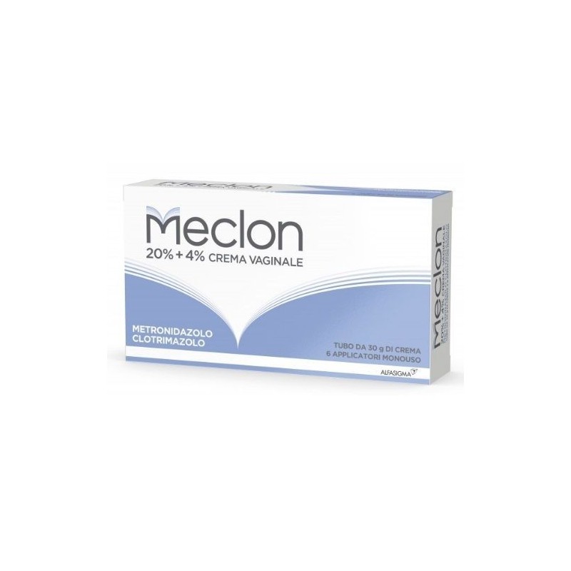 Alfasigma Meclon “20% + 4% Crema Vaginale”  Metronidazolo, Clotrimazolo