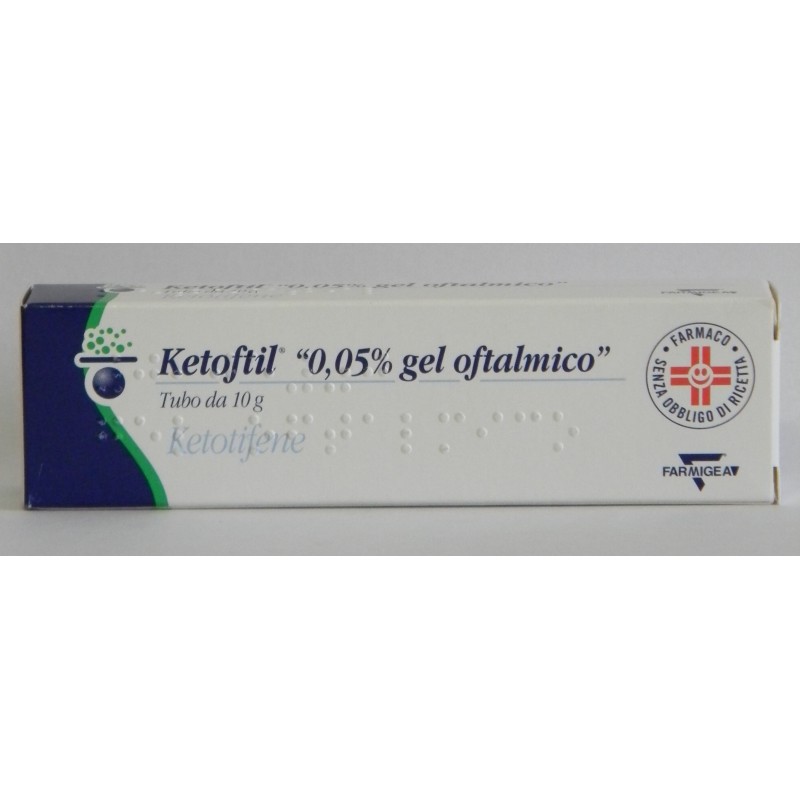 Polifarma Ketoftil 0,5 Mg/g Gel Oftalmico Ketotifene
