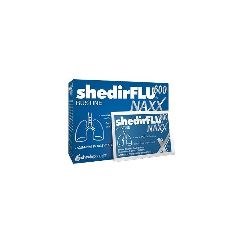 Shedir Pharma Unipersonale Shedirflu 600 Naxx 20 Bustine