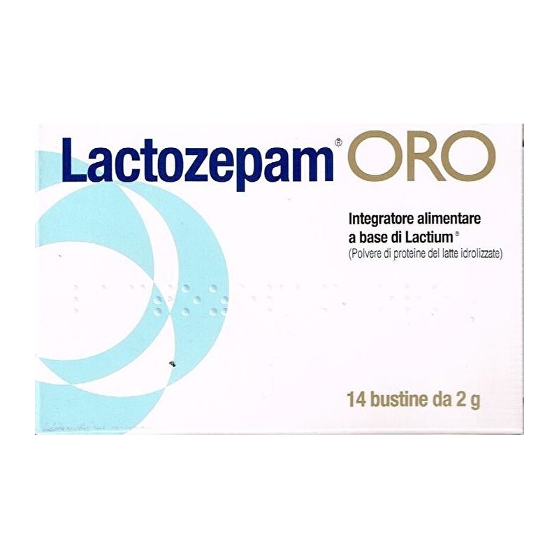 Junia Pharma Lactozepam Oro Granulato Orosolibile A Base Di Lactium 14 Bustine Da 2 G