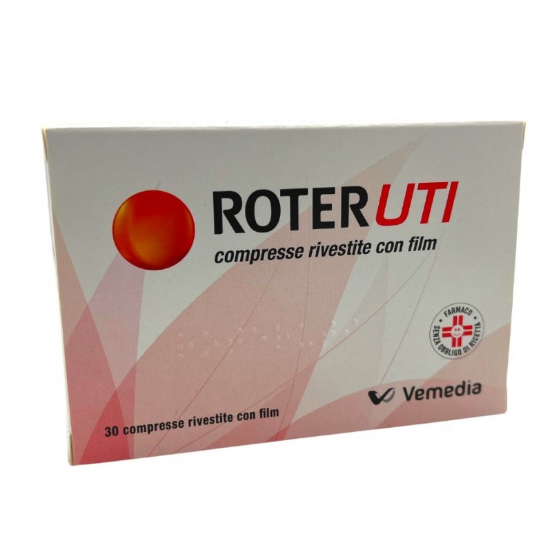 Vemedia Pharma Roteruti Compresse Rivestite Con Film Estratto Secco Di Foglie Di Uva Ursina